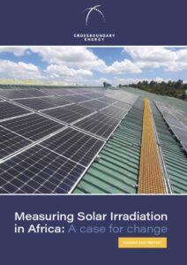 CrossBoundary - Measuring Solar Irradiation in Africa - MPX Network News